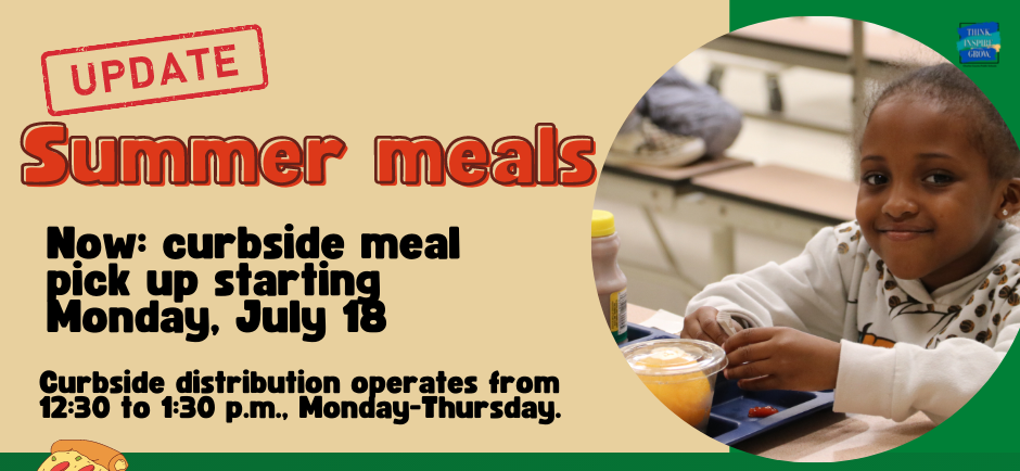 CCPS Summer Meals To Be Distributed Curbside Starting Monday, July 18 ...