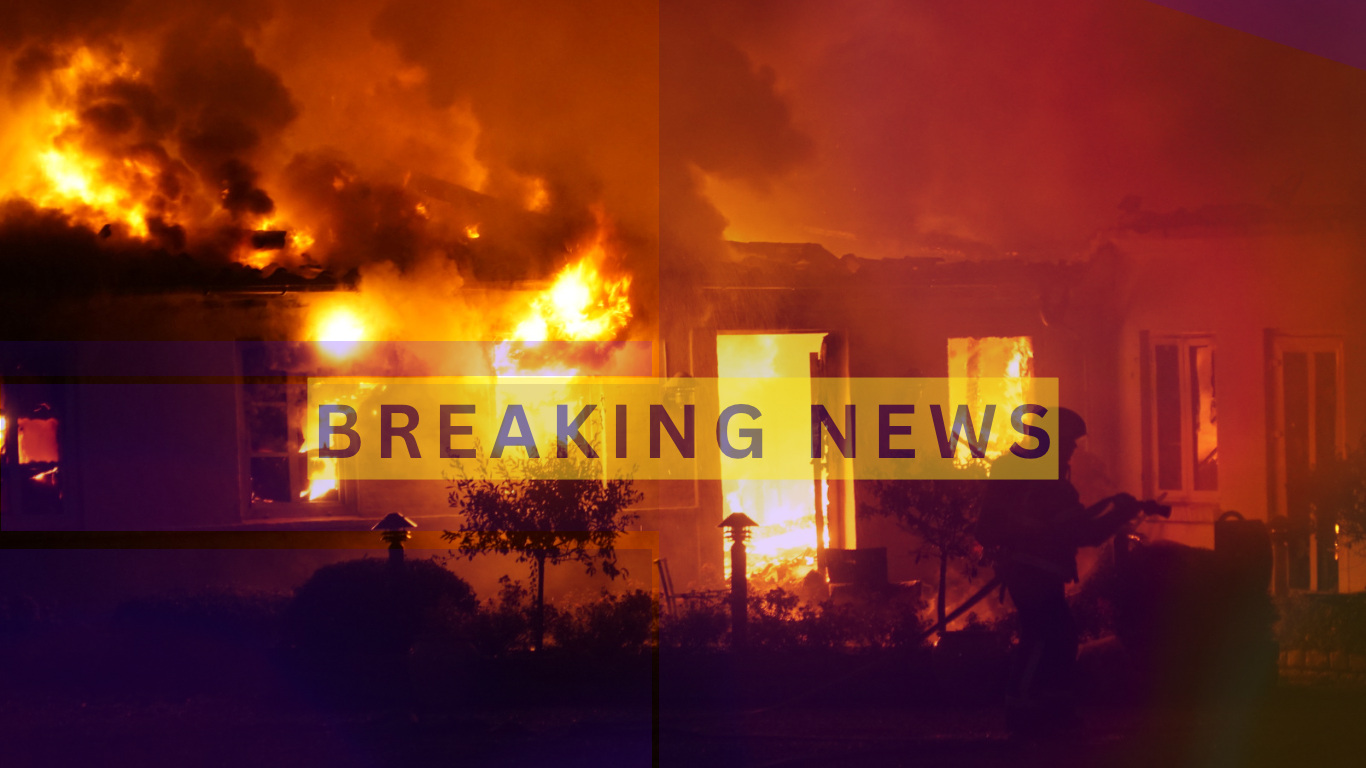 Fireboats and Crews Battle Shed Blaze in Hollywood