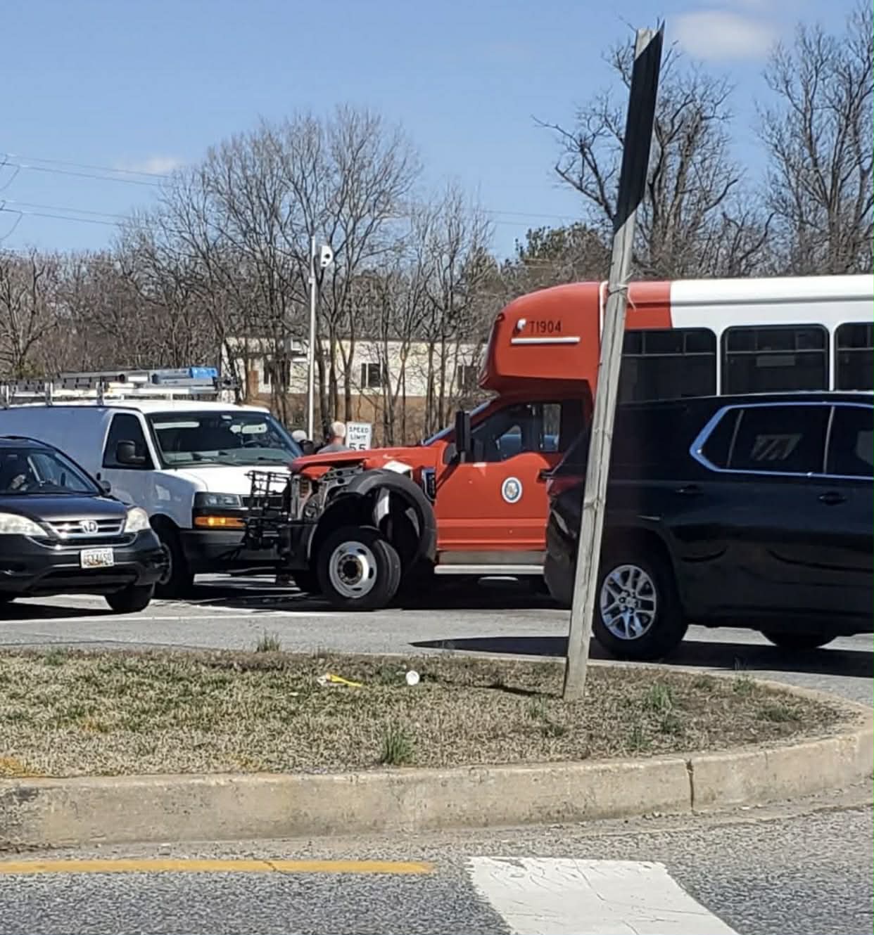 Three Injured Following Two-Vehicle Crash In Waldorf