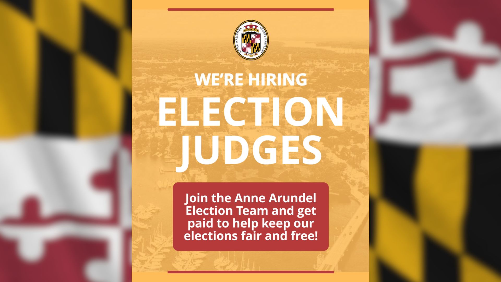 Anne Arundel County Needs 600+ Republican Election Judge Applicants By May 23