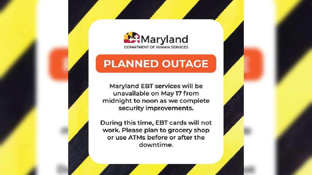 Plan Ahead: Maryland EBT Cards Down During System Upgrade