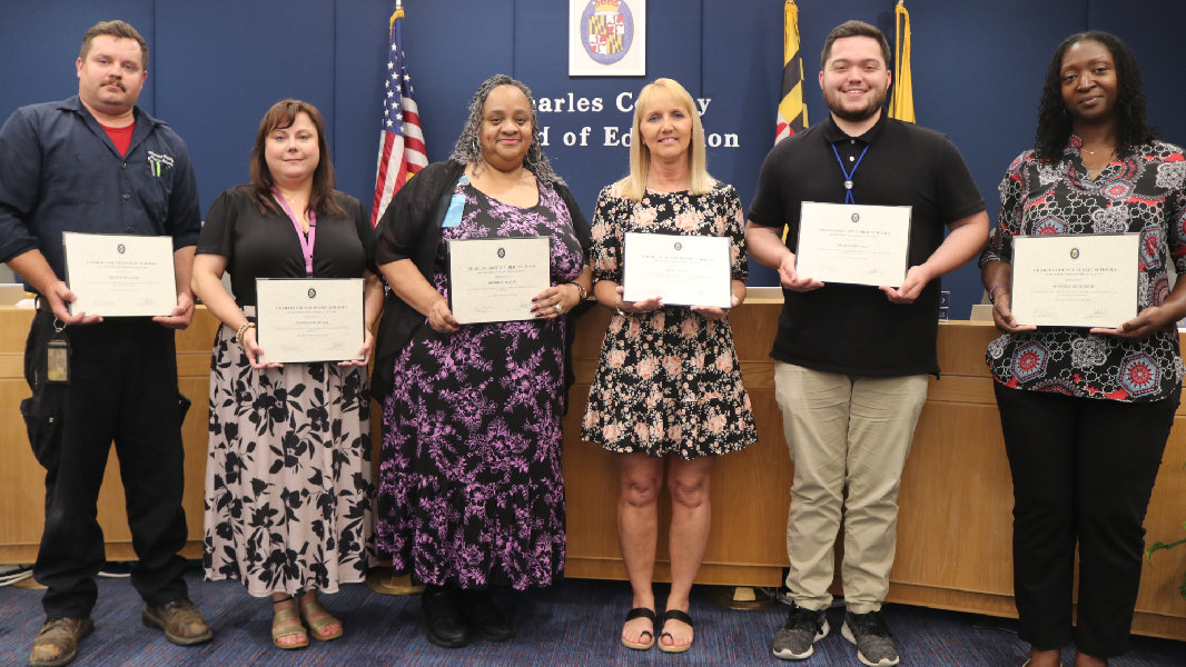Dedication Beyond The Job: Charles County Public Schools Recognizes Exceptional Staff