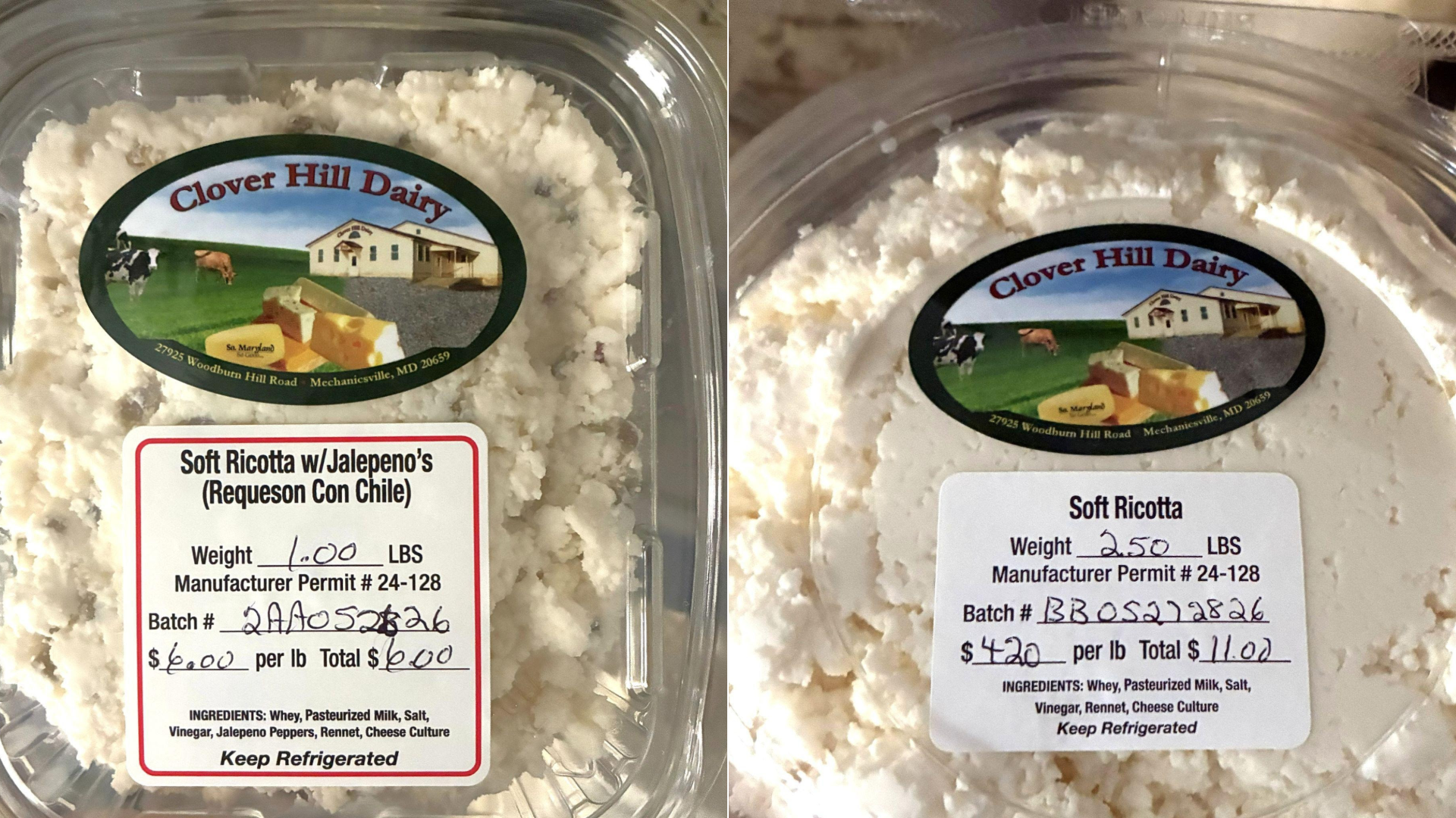 CONSUMER ALERT: Mechanicsville Clover Hill Dairy Products Recalled Over Listeria Concerns