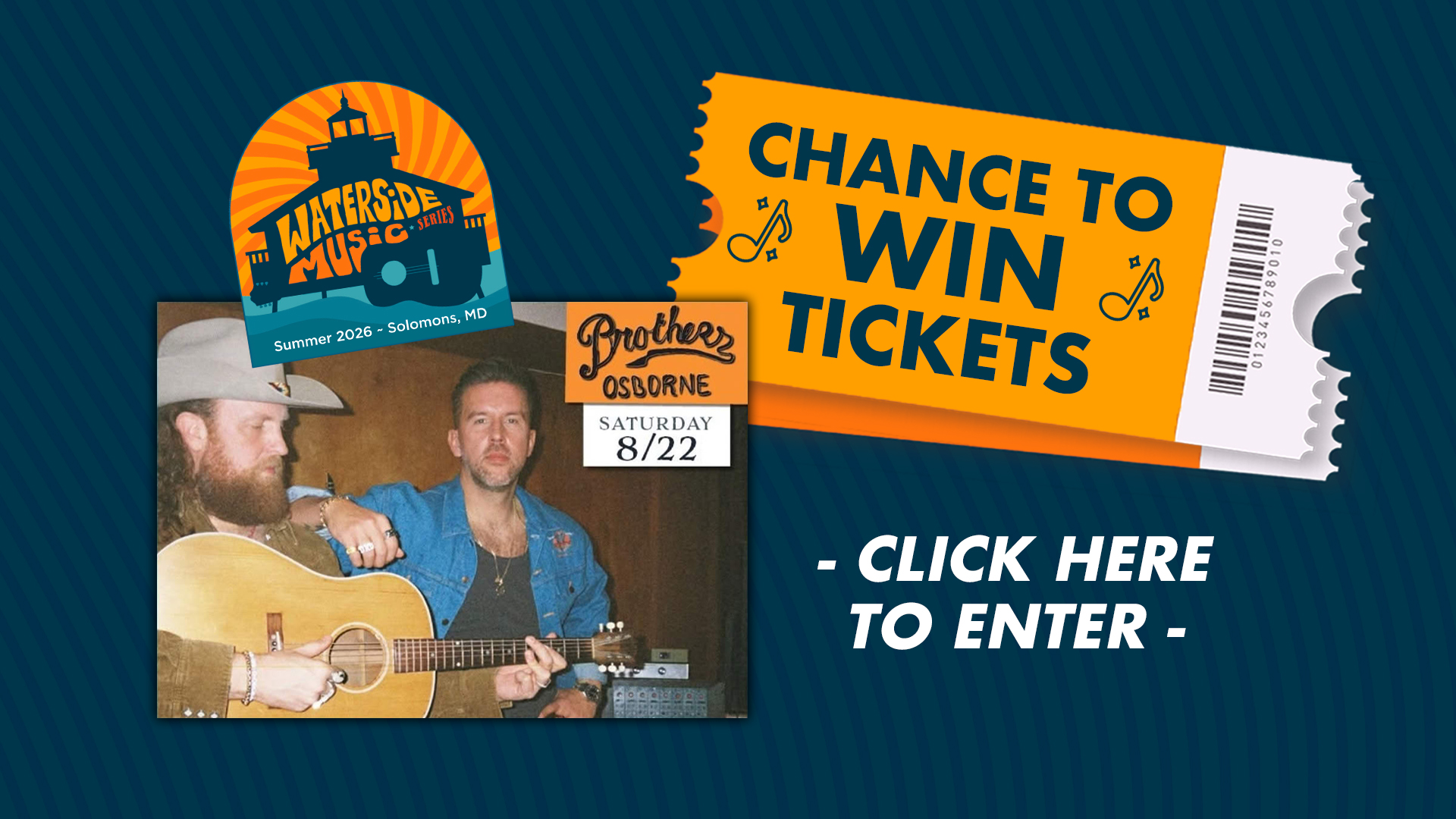 Win Brothers Osborne Tickets For Calvert Marine Museum Concert